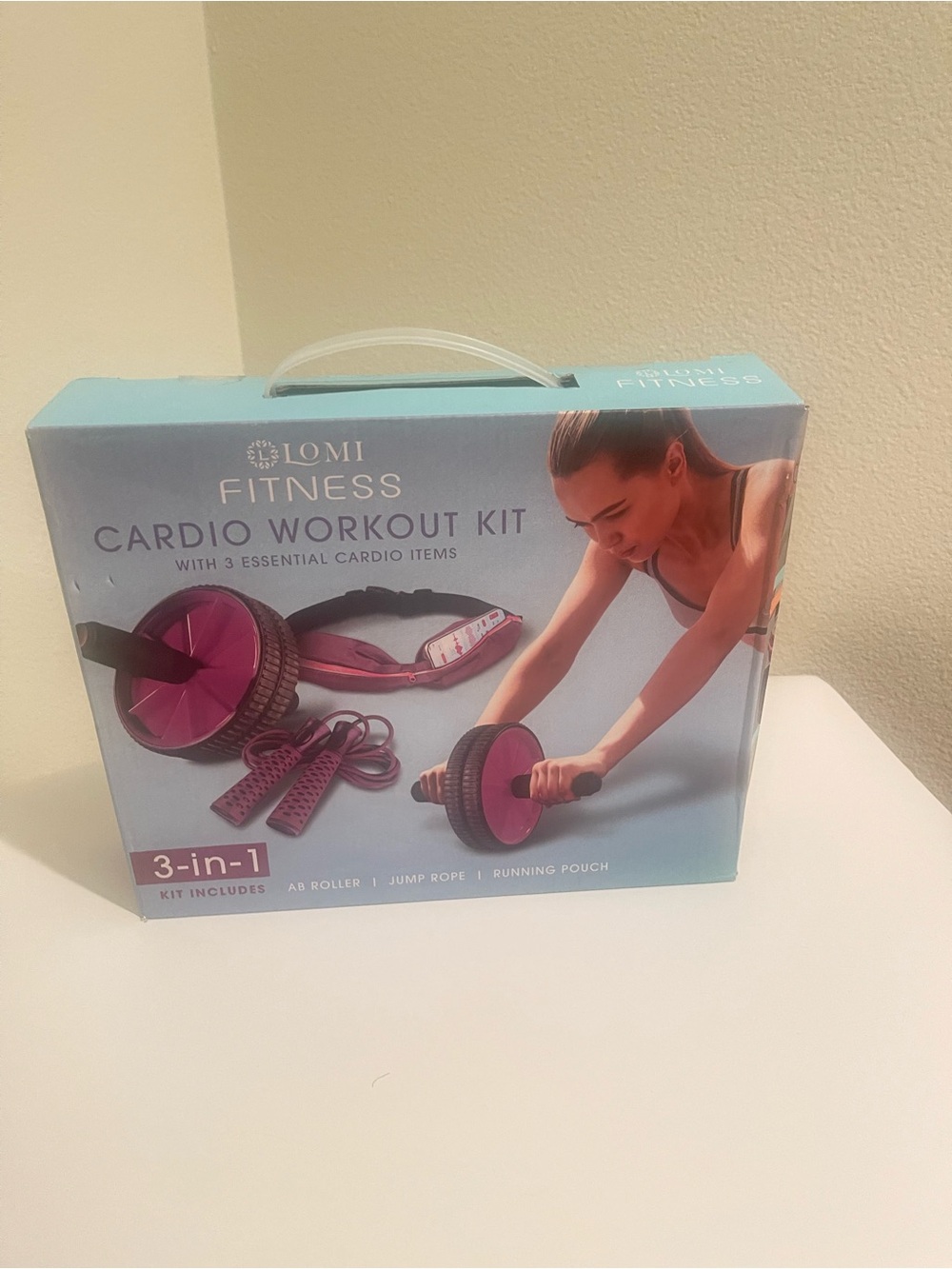 LOMI Fitness Cardio Workout Kit - Pink & Purple